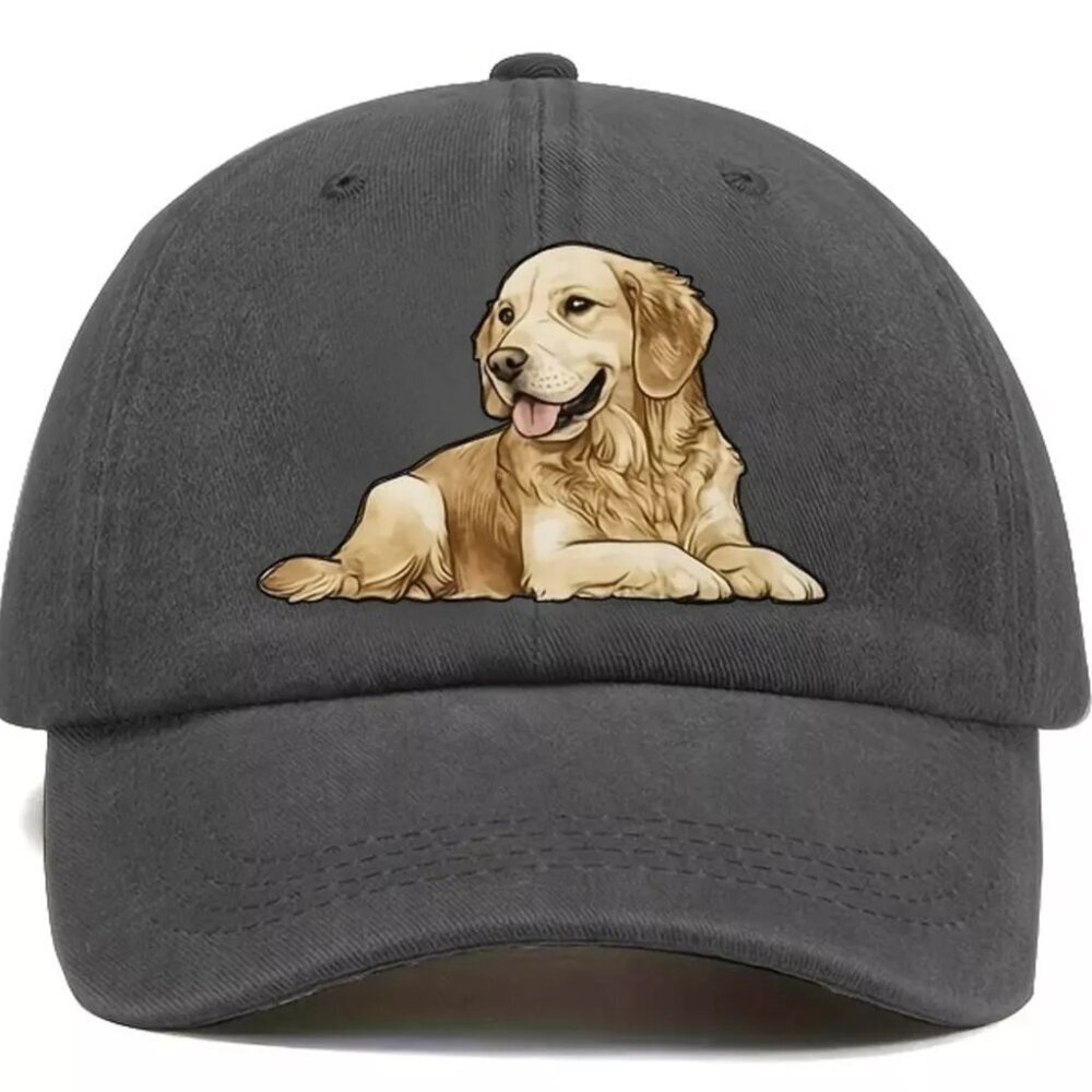 Dog Washed Adjustable Baseball Cap - Picture 3 of 6